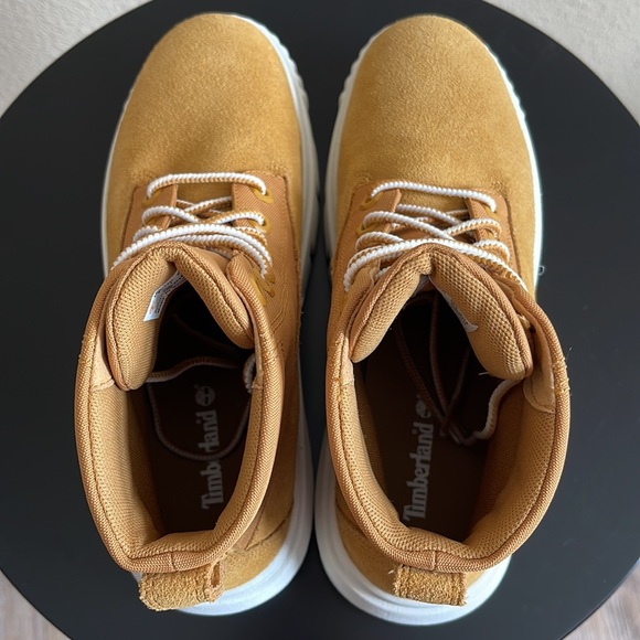 Timberland Greyfield Lug Boots in Wheat - Picture 7 of 11